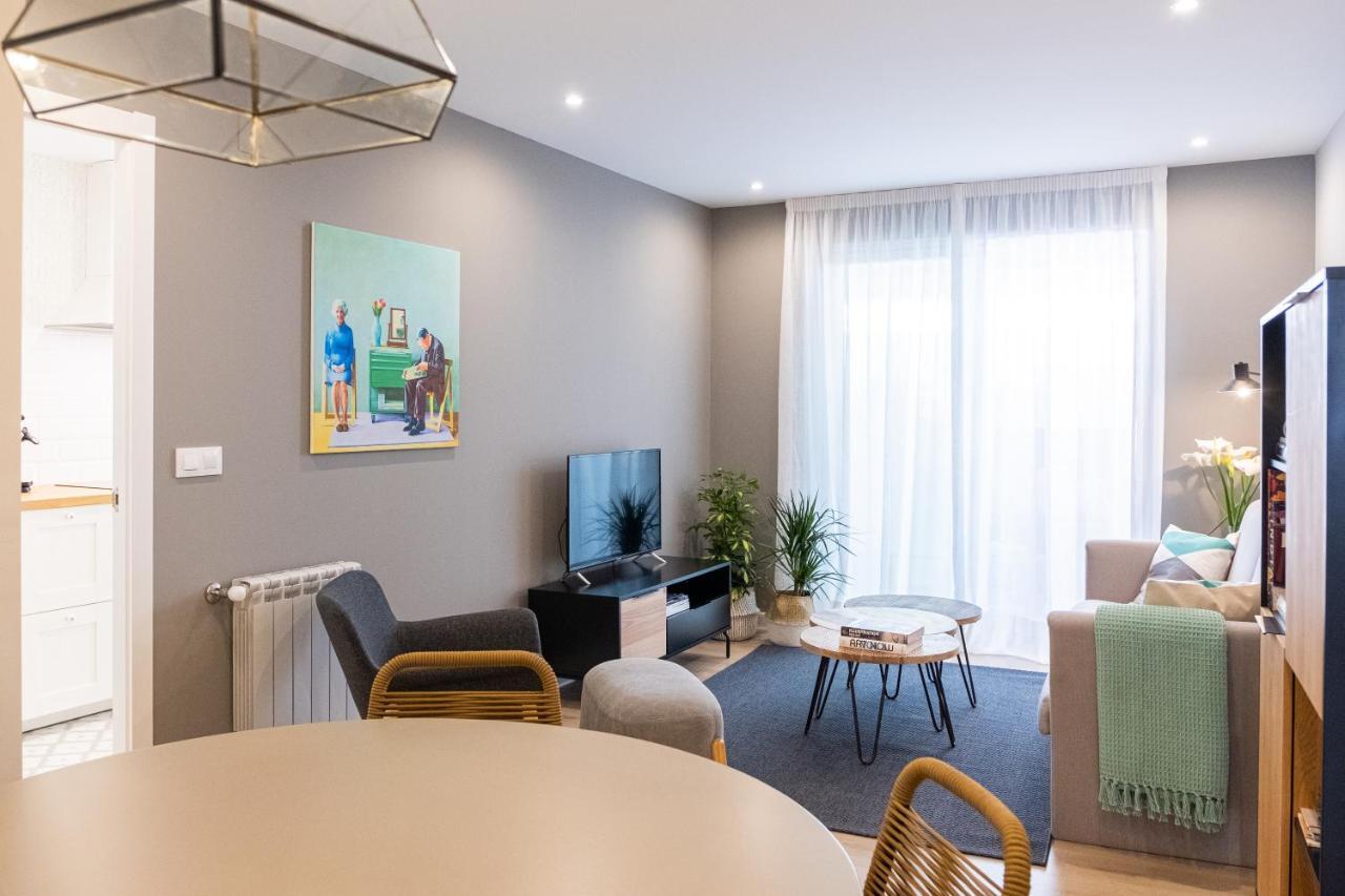 Apartamento De Diseno Centrico Con Terraza Espectacular Santiago de Compostella Buitenkant foto